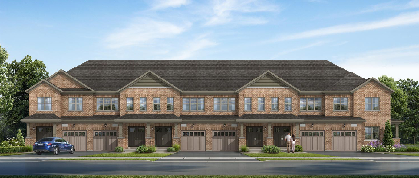 The Balmy Beach townhomes Homes - Flato Development