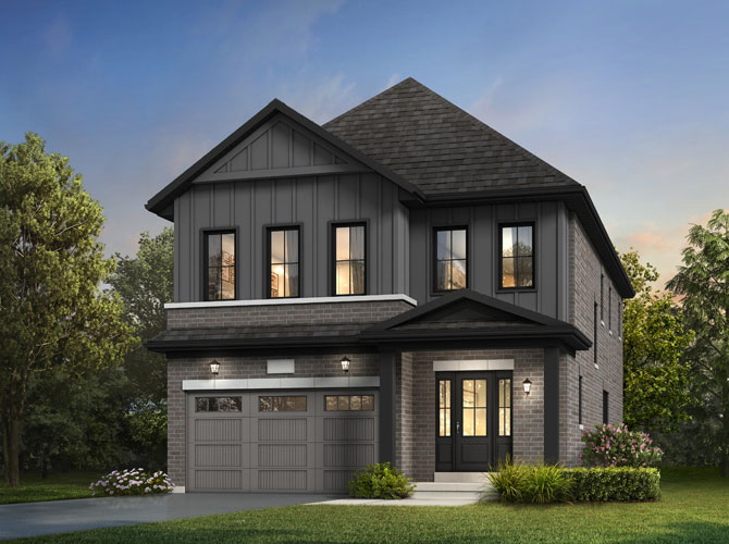 The West River Elevation B